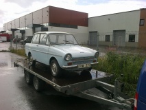august 2012, äratoomine sõiduauto DAF-32